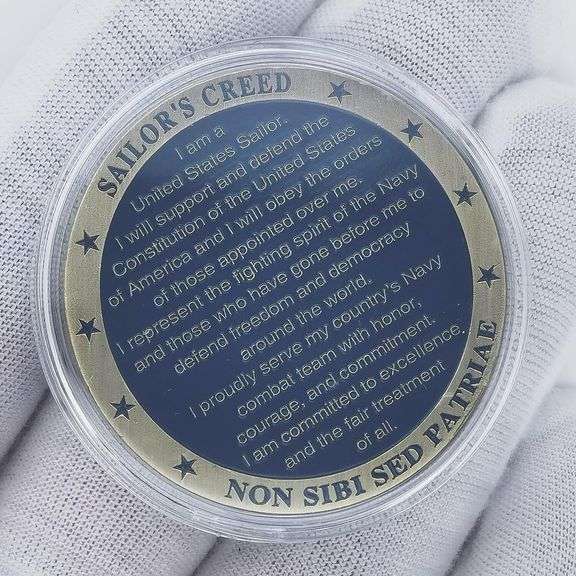 Commemorative US Navy Sailor’s Coin