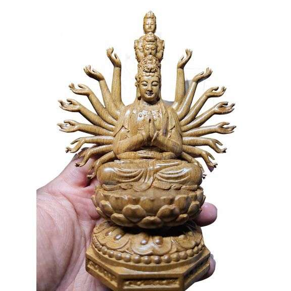 Thousand Hands Wooden Buddha