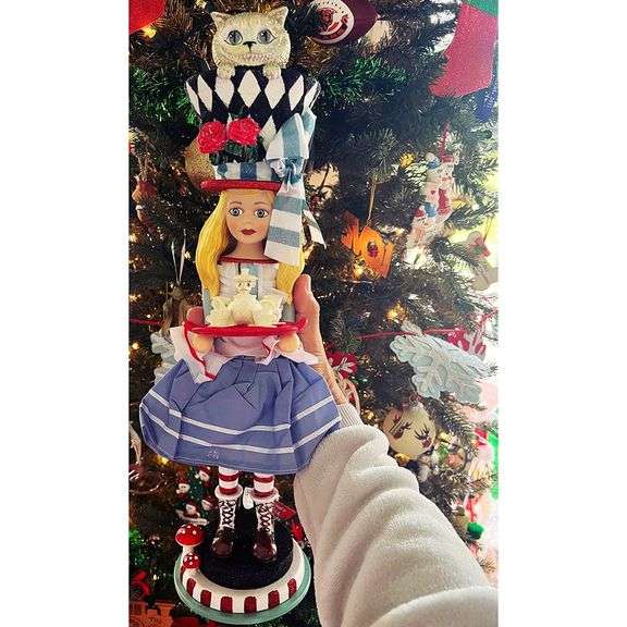 Rare Alice in Wonderland Nutcracker Collectible
