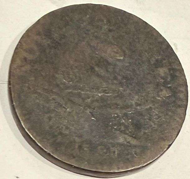 1787 New Jersey Cent M 43-d Rarity 1