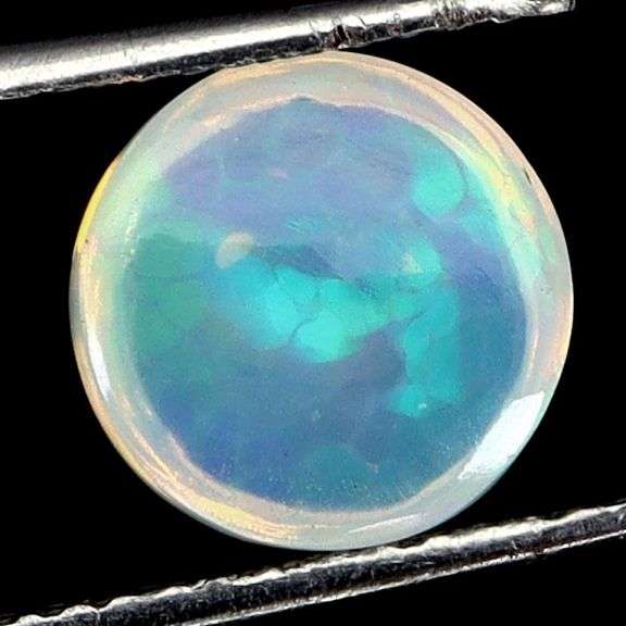 Honeycomb and tiny block patterned 3.72ct Jelly Opal