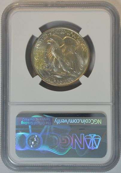 Spectacular NGC MS66+ 1944 Walking Liberty Half Dollar