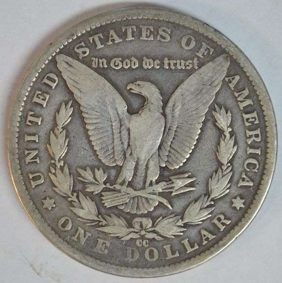Scarce key date 1882-CC Morgan Silver Dollar