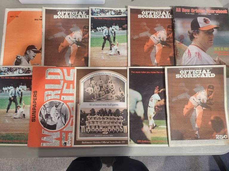 25 Rare Vintage Orioles Sports Publishing Magazine
