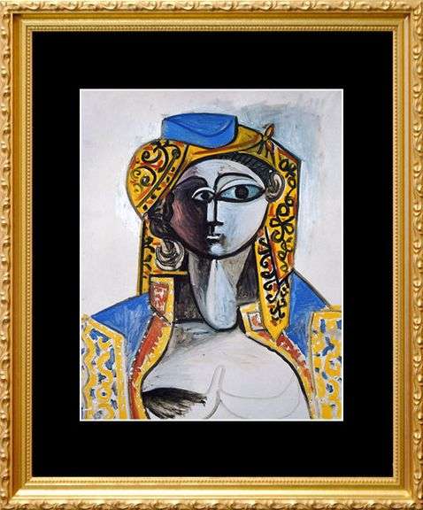 Pablo Picasso, Jaqueline In Turkish Costume