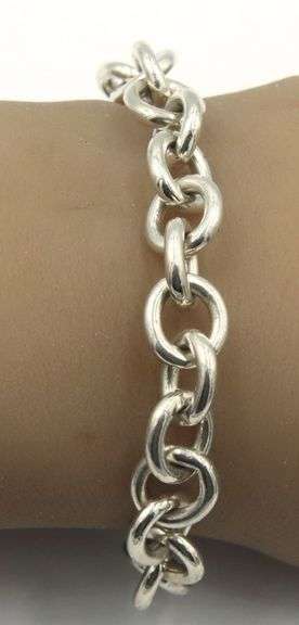 Tiffany & co heart tag charm bracelet