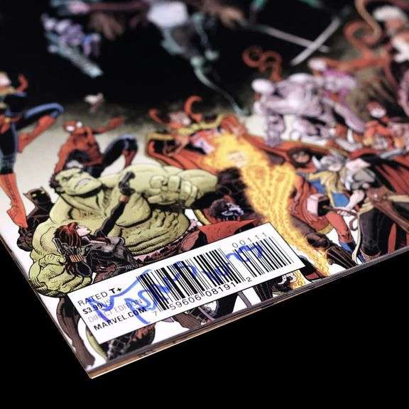 Signed Comic Book Guardians Team-Up #1