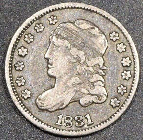 1831 Capped Bust Half Dime VF/XF Details Early U.S. Silver Coin Nice Eye Appeal