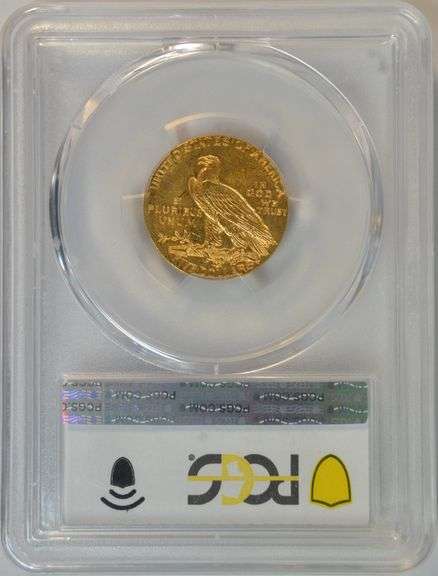 Better date Very Choice BU 1913 $5 Indian Gold Piece. PCGS MS63