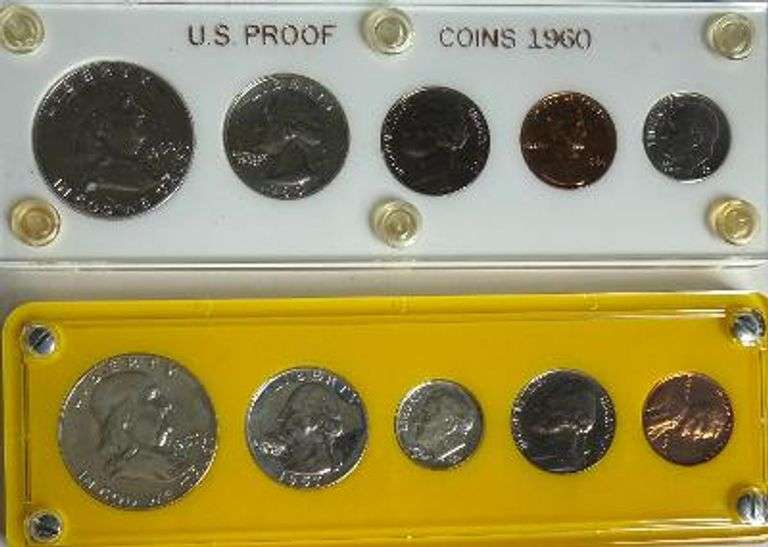1957 &1960 US Proof Sets