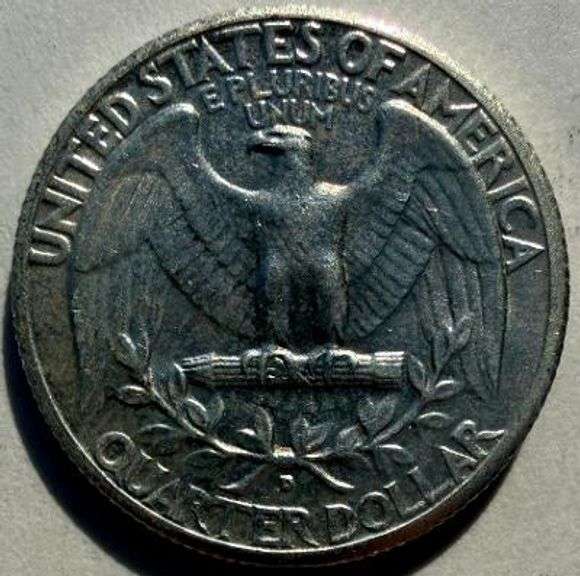 Frosty White Near Unc 1934 D Washington Quarter