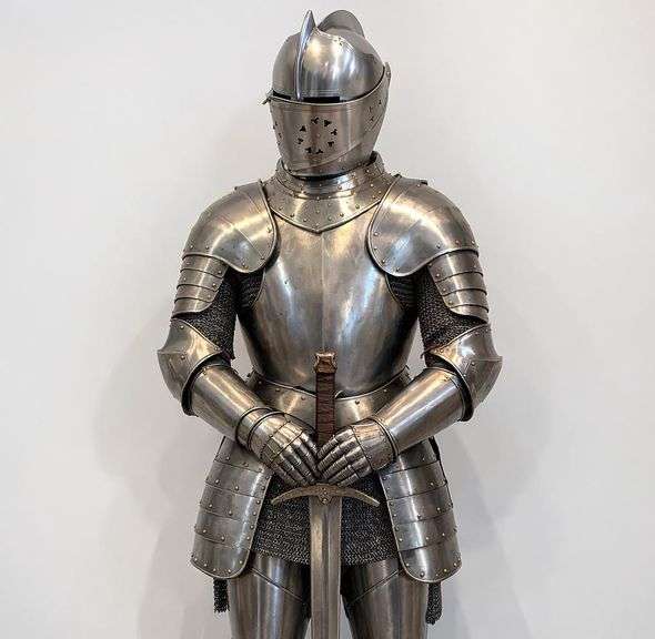 Medieval Knight European Close Armor Helmet Only