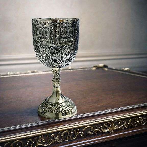Brass Chalice Goblet