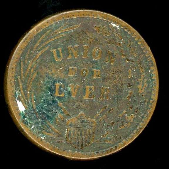 1863 “First In War/First in Peace” Patriotic Civil War Token