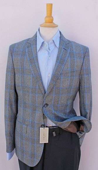 Stylish Modern Fit Sport Coat, By Galante