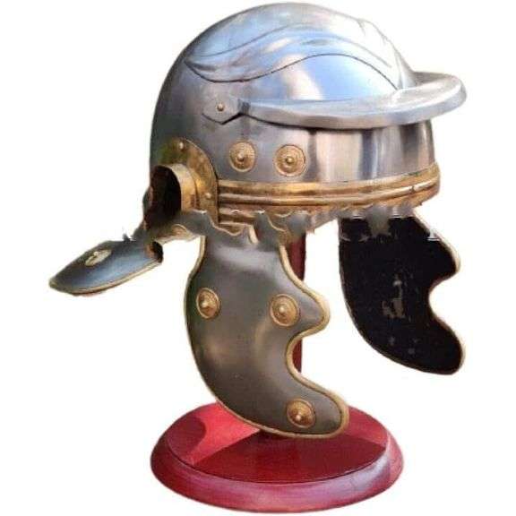 18-Gauge Steel Armor Roman Centurion Helmet
