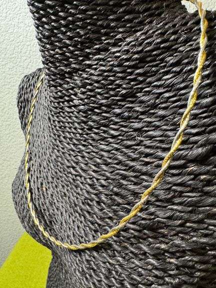 925 Sterling Silver Two Layer Twisted 2.7mm Omega Spring Chain 20"