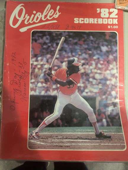 Over 25 Great collection of  Rare Vintage Orioles Sports Publishing Magazine few has signatures or a