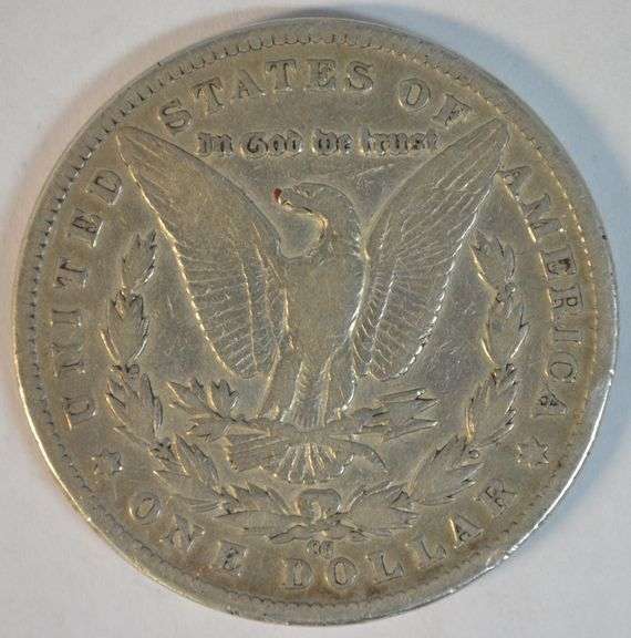 Very sharp 1883-CC Morgan Silver Dollar. Key date