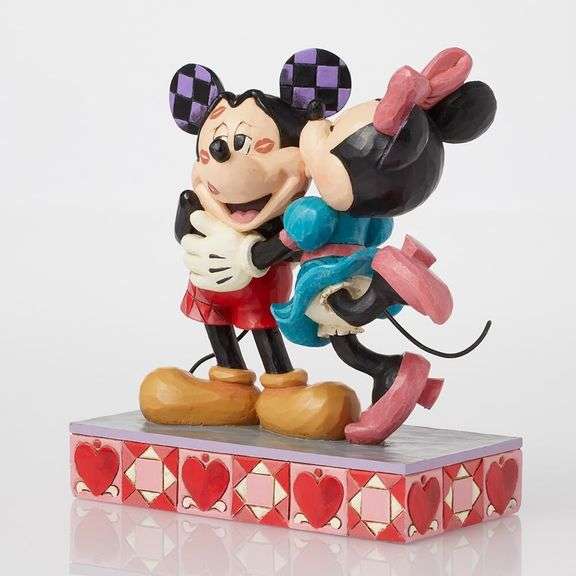 Disney Mickey and Minnie Hand Painted Limited Edition