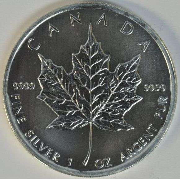 2019 Canadian Silver Maple Leaf 1 oz .9999 Fine Silver Pristine Superb Gem BU