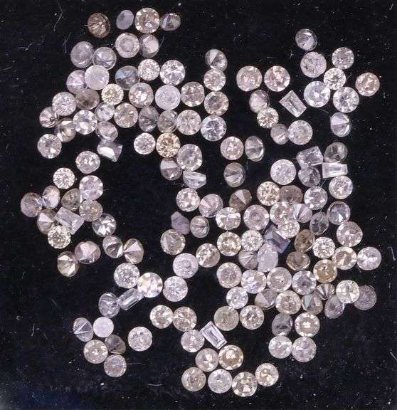 Sparkling 1.04ct set of matched round brilliant Diamonds!