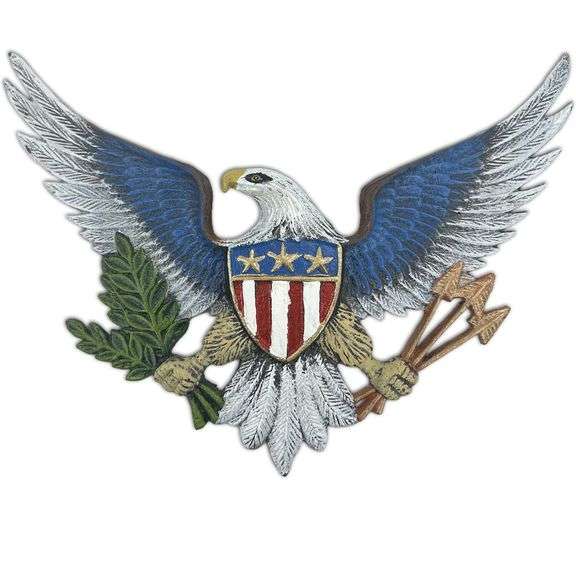 Cast Iron American with Shield