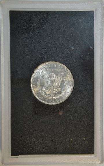Choice BU 1882-CC Morgan Silver Dollar in original GSA pack