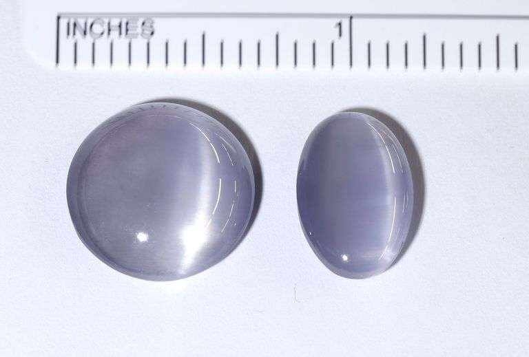 Fine Catseye Sodalite Cabochons