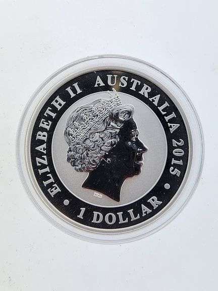 2015 Silver 1 Oz. Australian Kookaburra