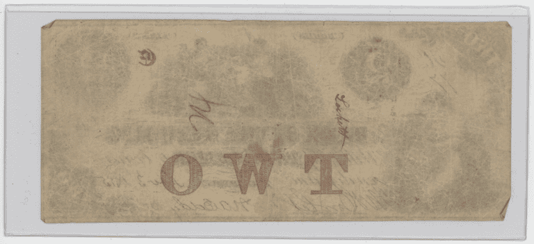 Rhode Island Providence $2 Obsolete Note – Neptune Maritime Vignette – Pre-Civil War Currency