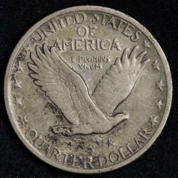 1920 Standing Liberty Quarter Choice AU Strong Detail, Near Mint Appeal