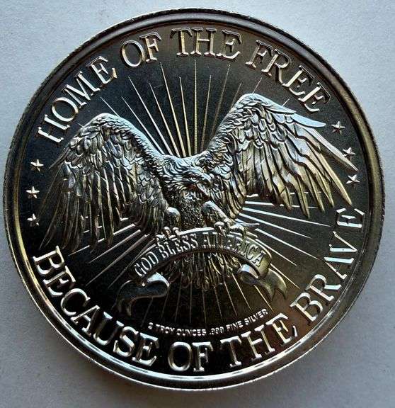 Fallen Warriors Unc 2 Troy oz Silver Round