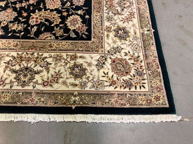 Magnificent Silk &Wool Tabriz Rug 8x10