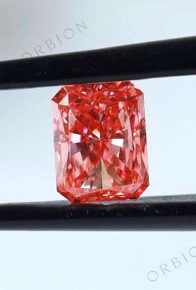 Very Fine I.G.I. Certified Lab Diamond - 2.56 Carats, Cut Corner Rectangular Modified Brilliant Cut