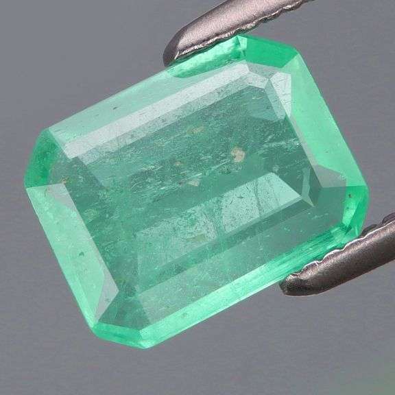 Top crystal! Vivid green! 1.03ct Nigerian Emerald!