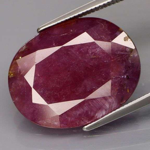 Silver pink sheen! 15.61ct UNTREATED Winza Ruby!!!