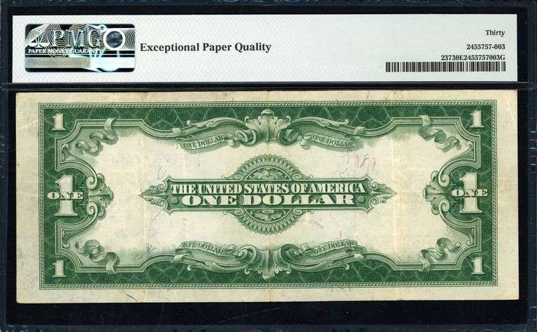 1923 $1 Silver Certificate Fr. 237 Speelman/White PMG VF-30 EPQ Strong Eye Appeal Large Size Note