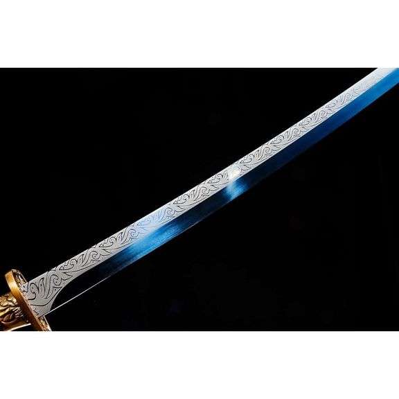Medieval Dao Saber Hand-Forged Steel Sword