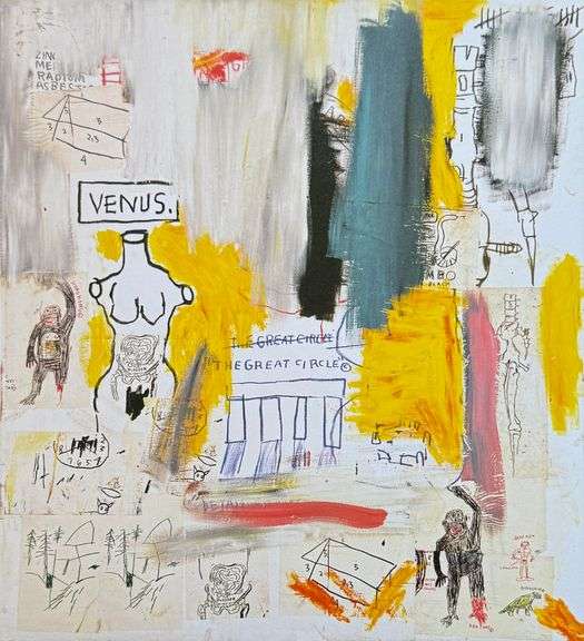 Colorful Jean-Michel Basquiat From 'The Art of Storytelling'