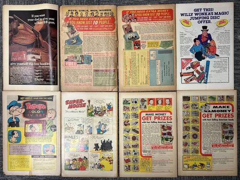 Vintage Comic Book Lot – DC, Harvey, Marvel – Ghosts, Wendy, Richie Rich, Felix, Legion Annual & Mor
