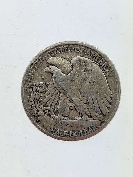 1945-D Walking Liberty Half Dollar