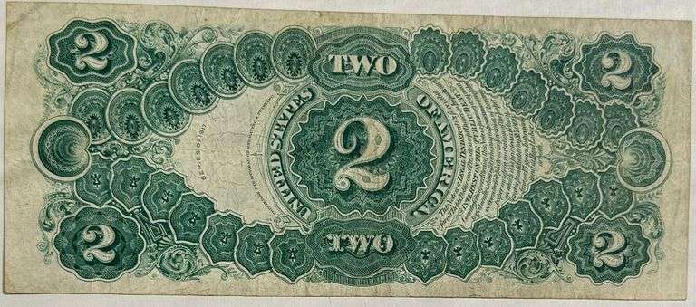 $2 Series of 1917 US Note. Fr 60