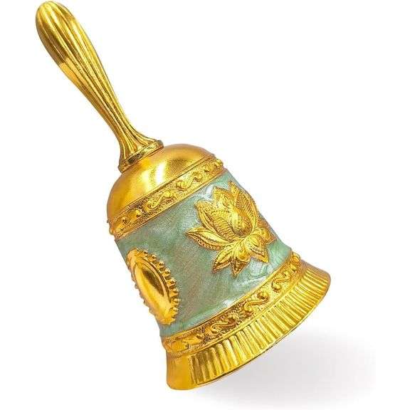 Lotus Metal Hand Bell
