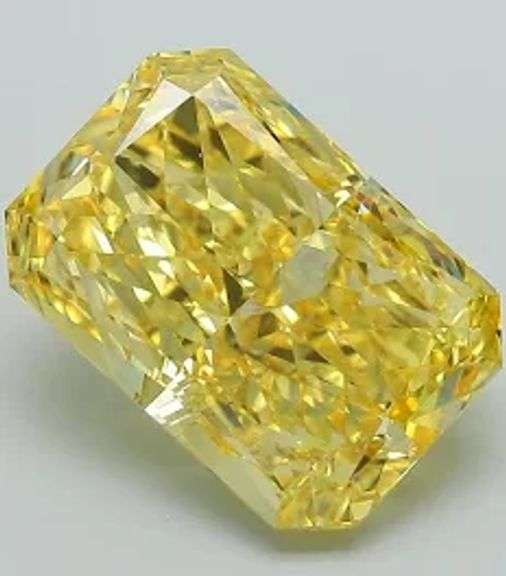Magnificent I.G.I. Certified Lab Diamond - 2.08 Carats, Cut Corner Rectangular Modified Brilliant Cu