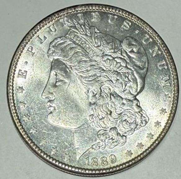 1889 Frosty BU Morgan Dollar