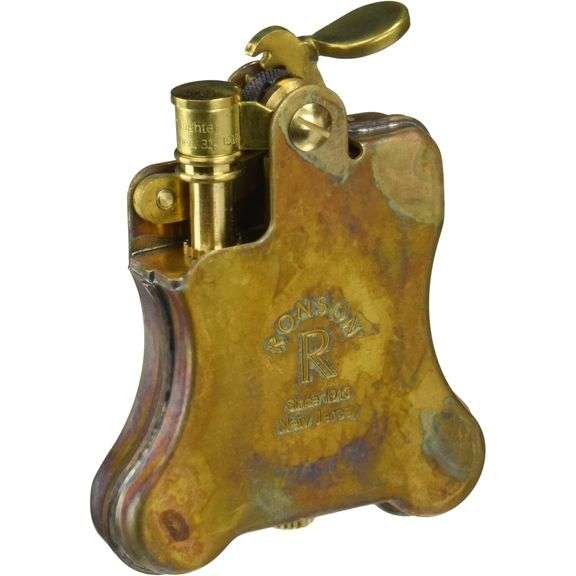 Japanese Made Brass Oil Lighter Collectible