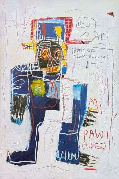 Colorful Jean-Michel Basquiat From 'The Art of Storytelling'