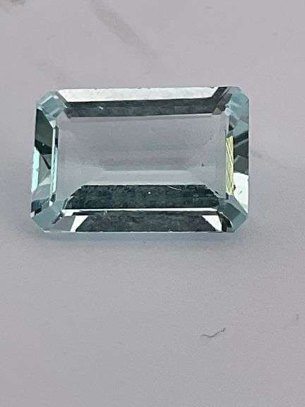 CERTIFIED NATURAL AQUAMARINE 1.38 CARAT