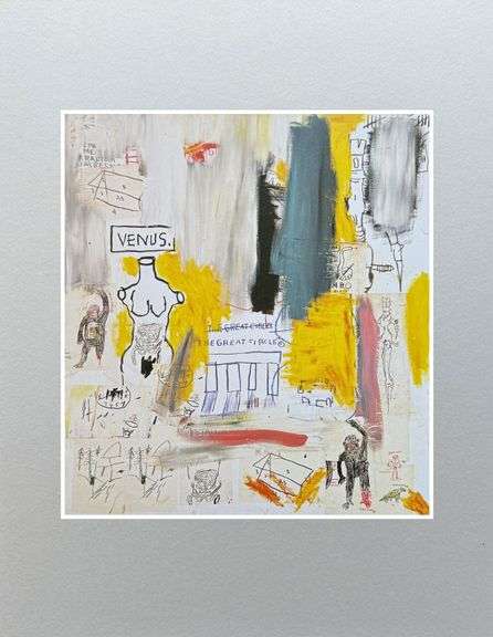 Colorful Jean-Michel Basquiat From 'The Art of Storytelling'